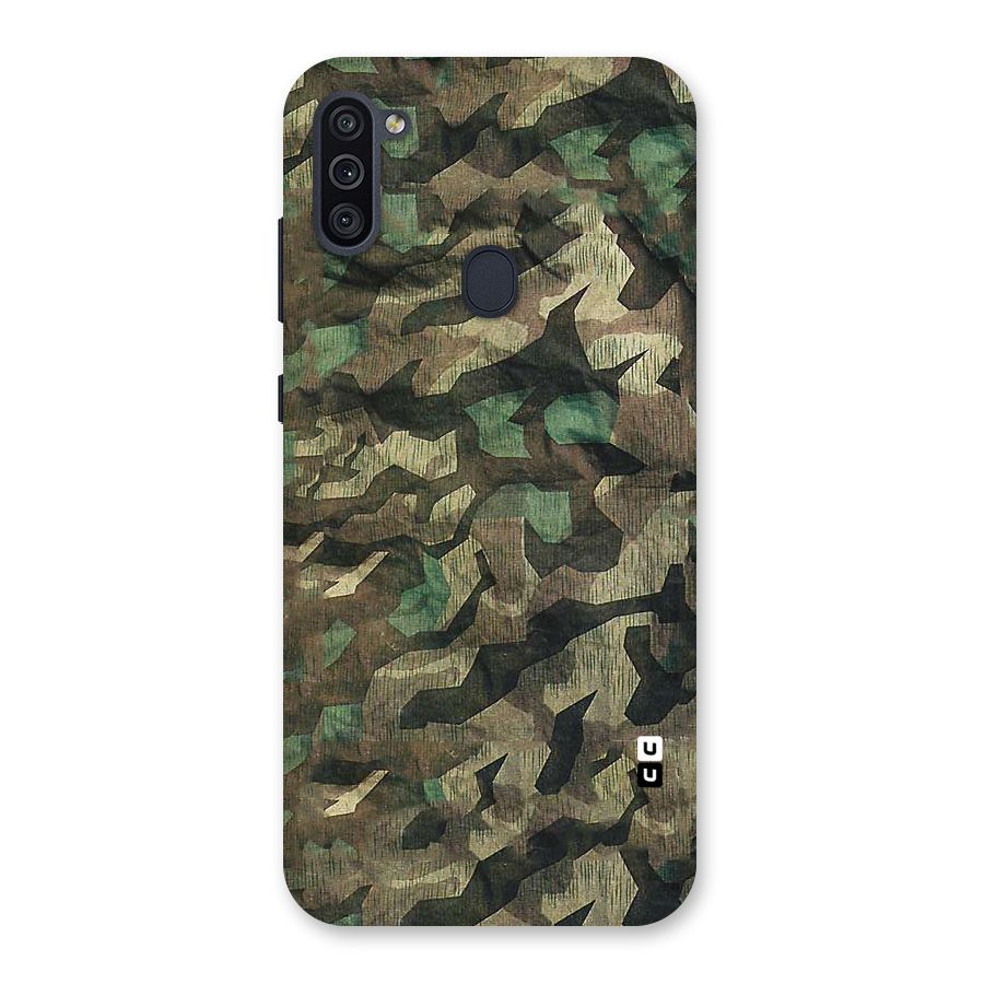 Rugged Army Back Case for Galaxy M11