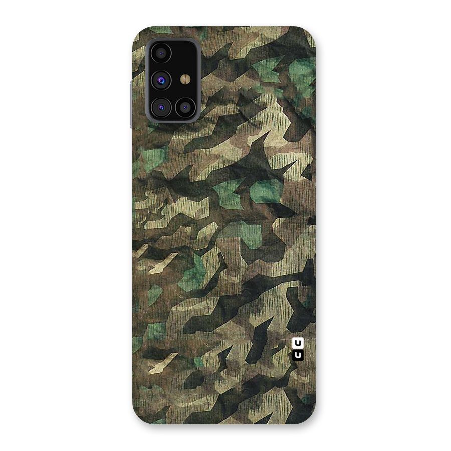 Rugged Army Back Case for Galaxy M31s