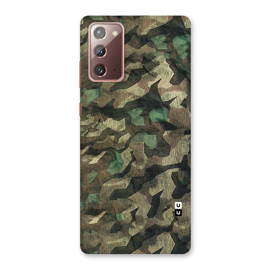 Rugged Army Back Case for Galaxy Note 20