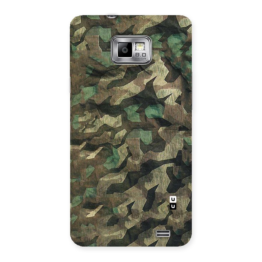 Rugged Army Back Case for Galaxy S2