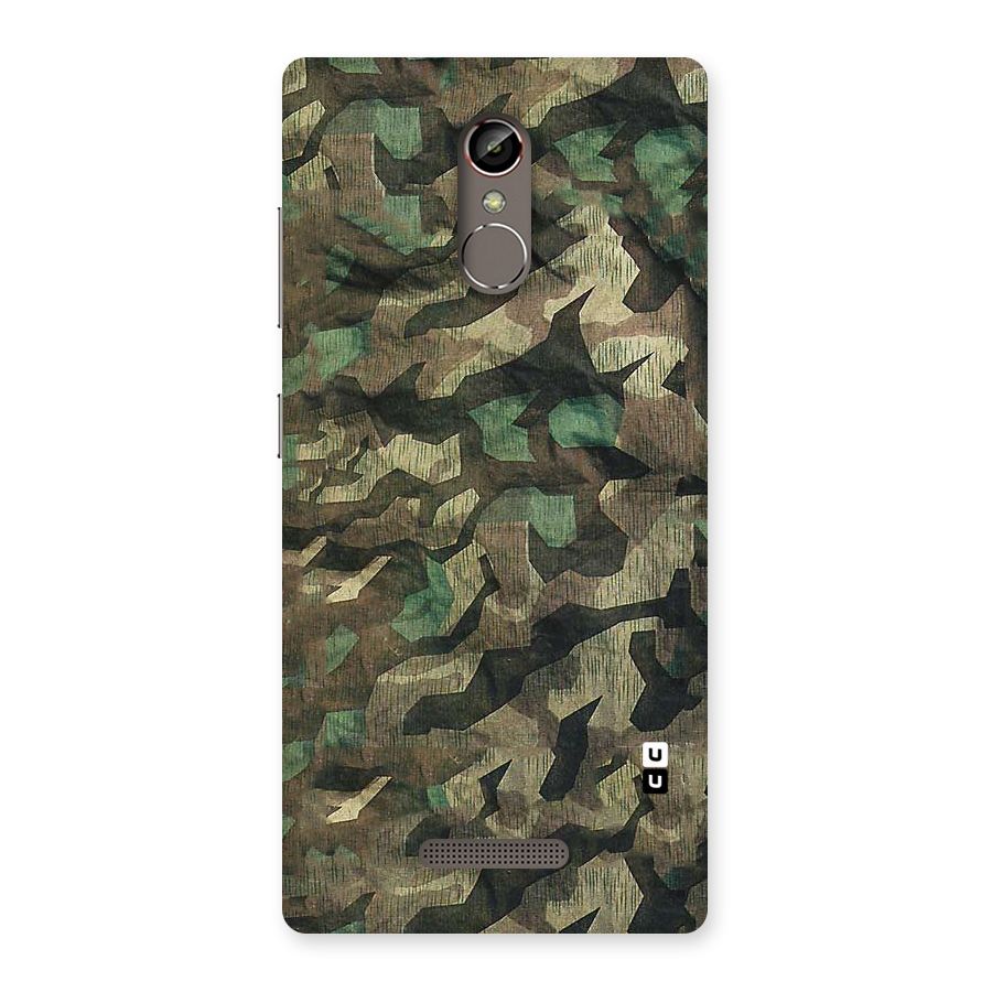Rugged Army Back Case for Gionee S6s