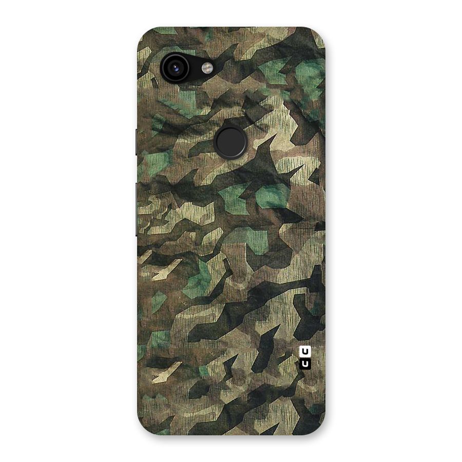 Rugged Army Back Case for Google Pixel 3a