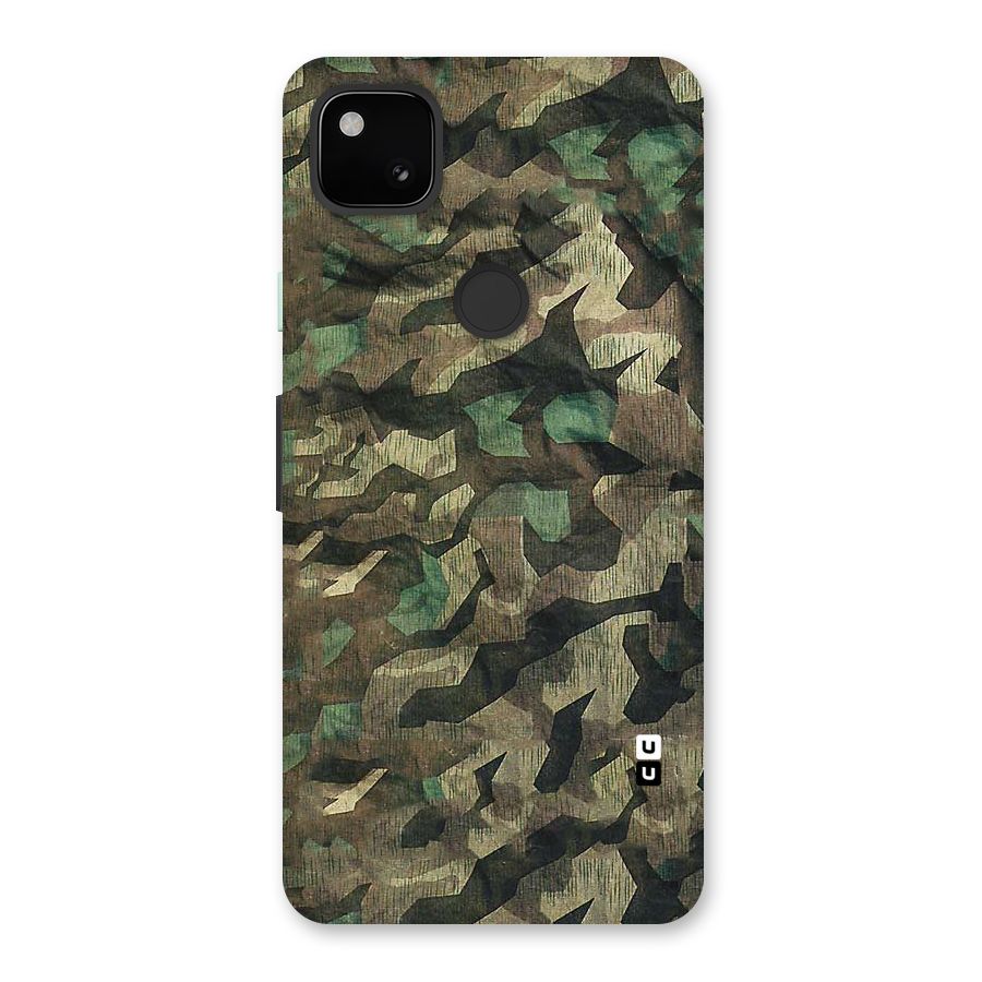 Rugged Army Back Case for Google Pixel 4a