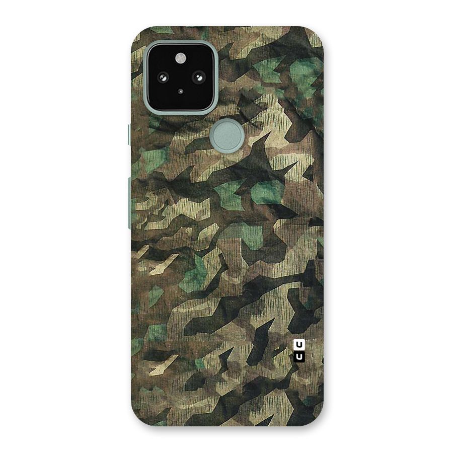 Rugged Army Back Case for Google Pixel 5