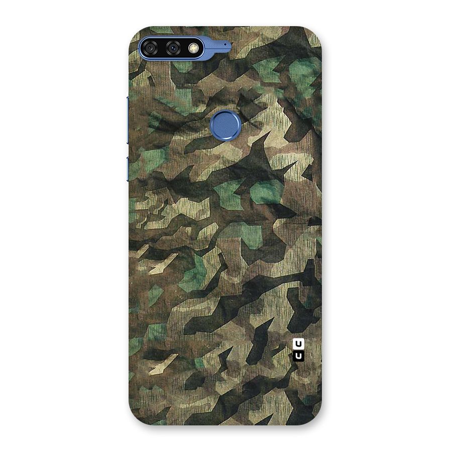 Rugged Army Back Case for Honor 7C
