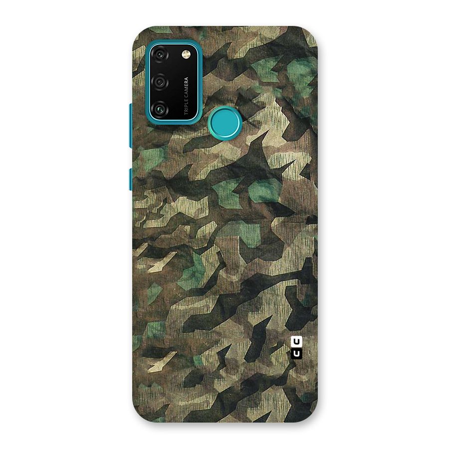 Rugged Army Back Case for Honor 9A