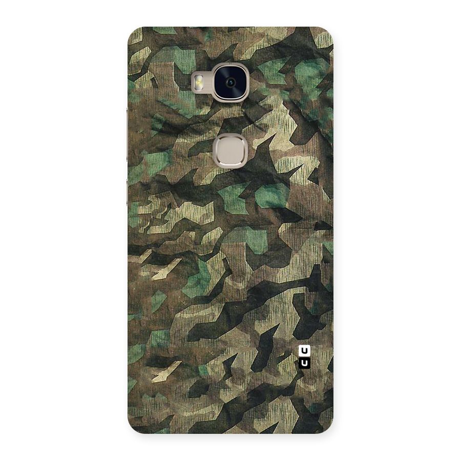 Rugged Army Back Case for Huawei Honor 5X
