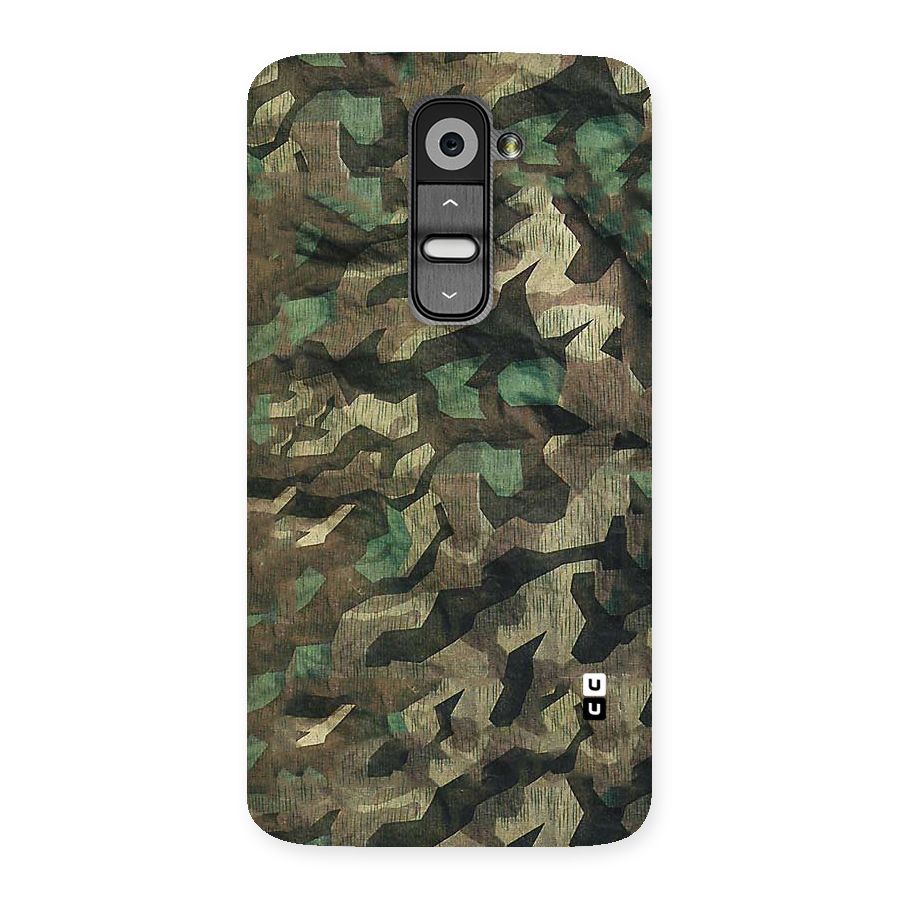 Rugged Army Back Case for LG G2