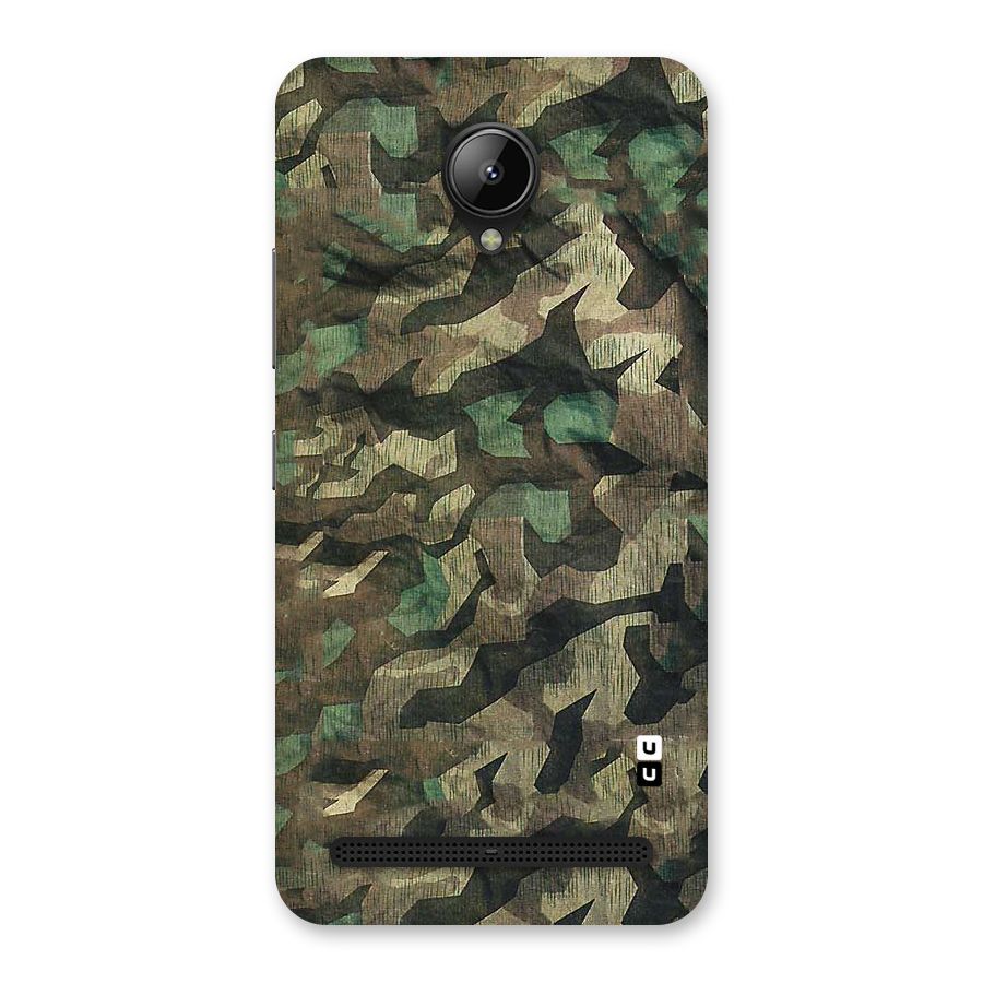 Rugged Army Back Case for Lenovo C2