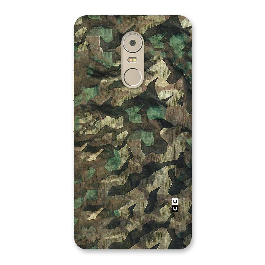 Rugged Army Back Case for Lenovo K6 Note