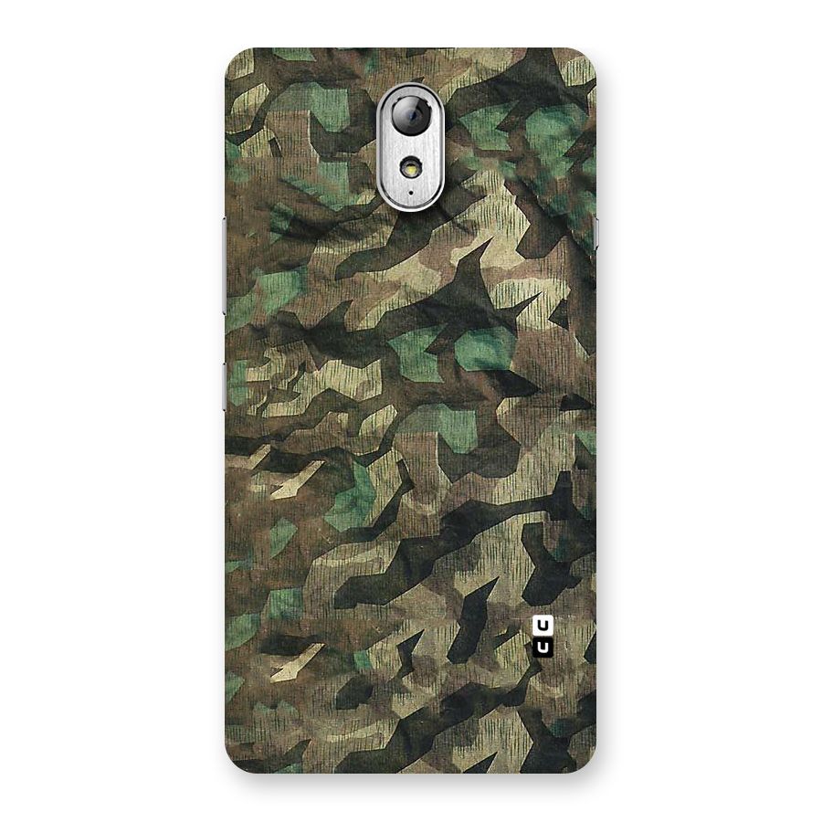 Rugged Army Back Case for Lenovo Vibe P1M