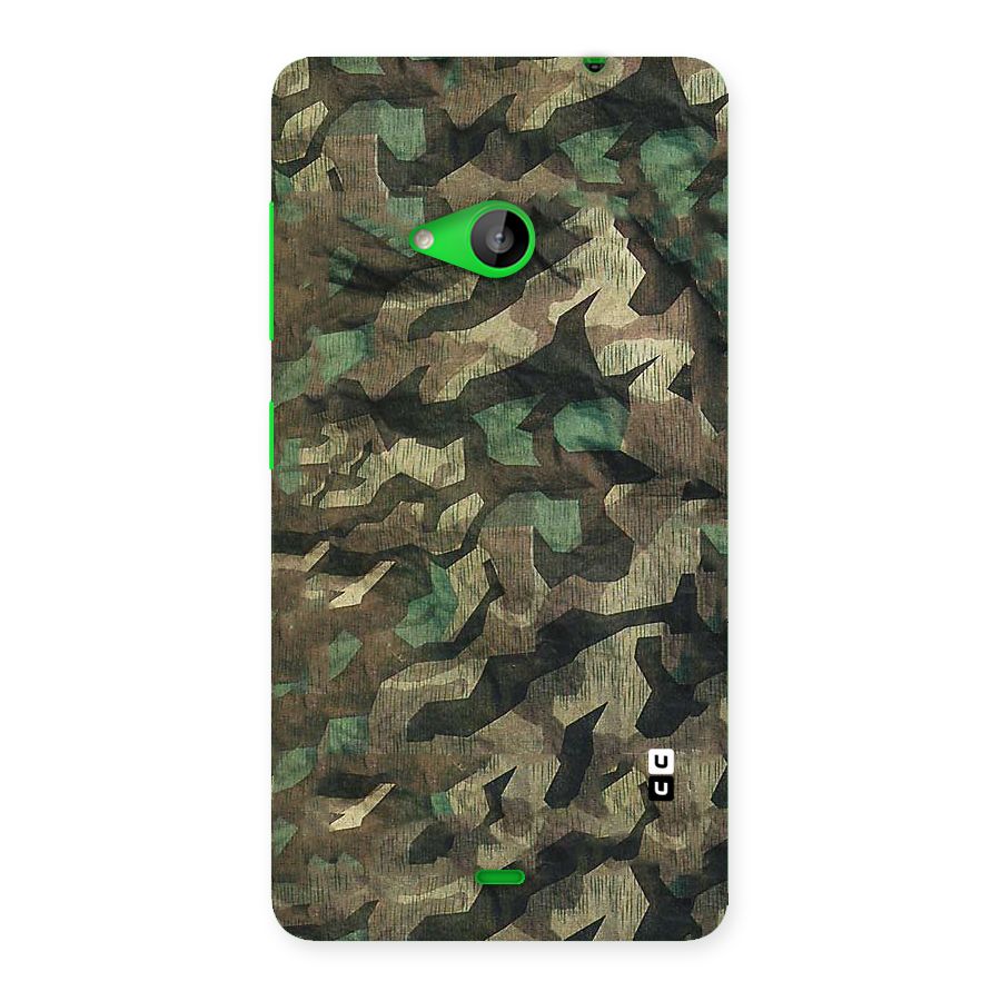 Rugged Army Back Case for Lumia 535