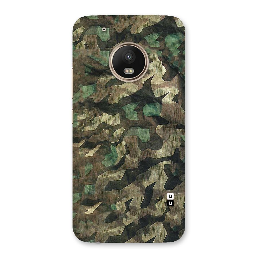 Rugged Army Back Case for Moto G5 Plus