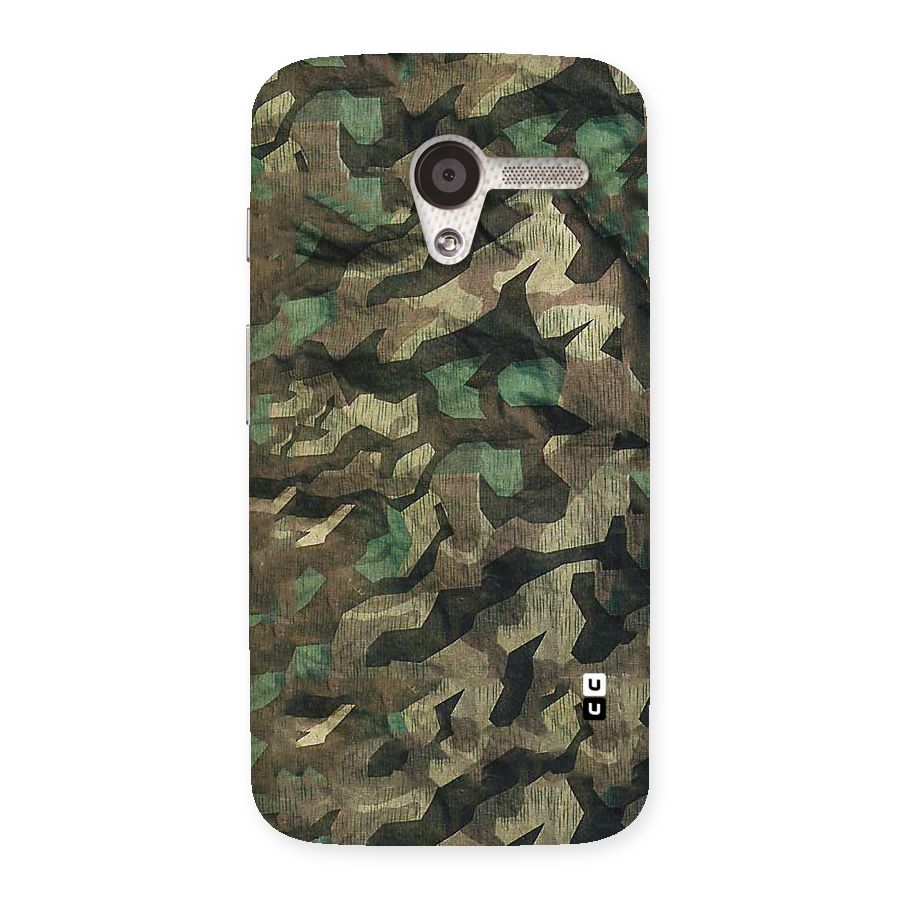 Rugged Army Back Case for Moto X