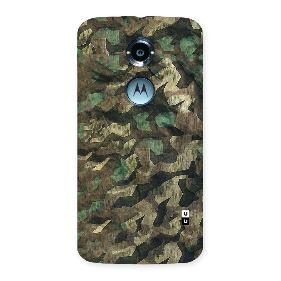 Rugged Army Back Case for Moto X 2nd Gen