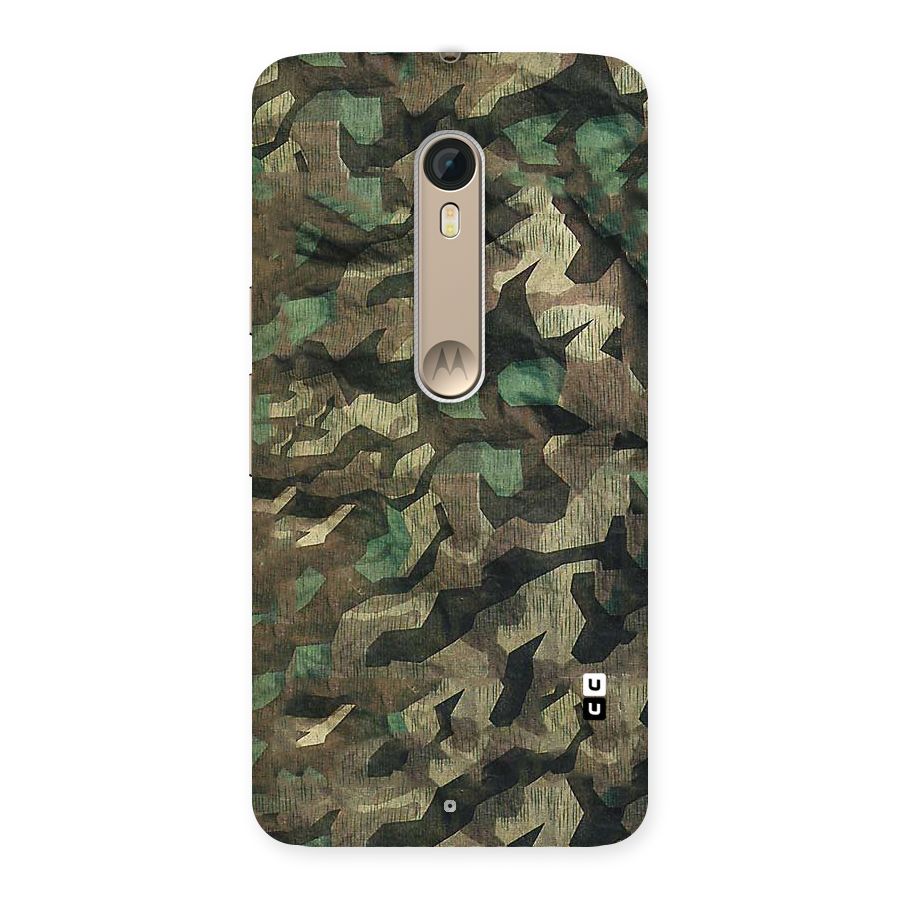 Rugged Army Back Case for Motorola Moto X Style