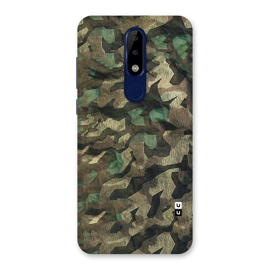Rugged Army Back Case for Nokia 5.1 Plus