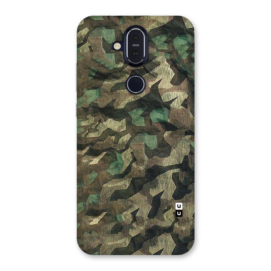 Rugged Army Back Case for Nokia 8.1