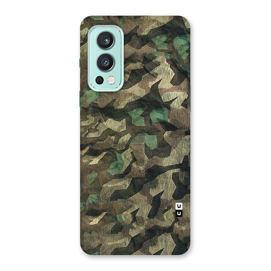 Rugged Army Back Case for OnePlus Nord 2 5G
