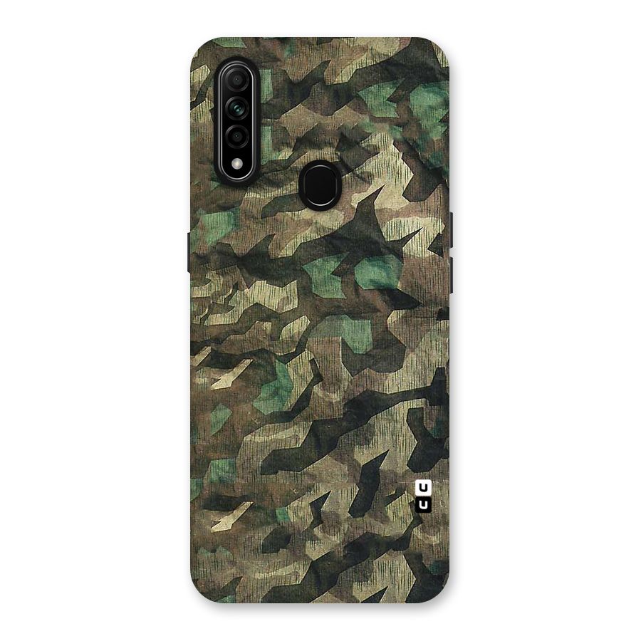 Rugged Army Back Case for Oppo A31