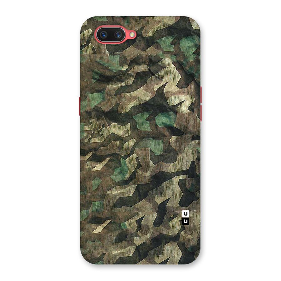 Rugged Army Back Case for Oppo A3s