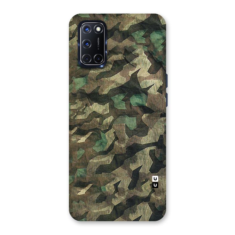 Rugged Army Back Case for Oppo A52