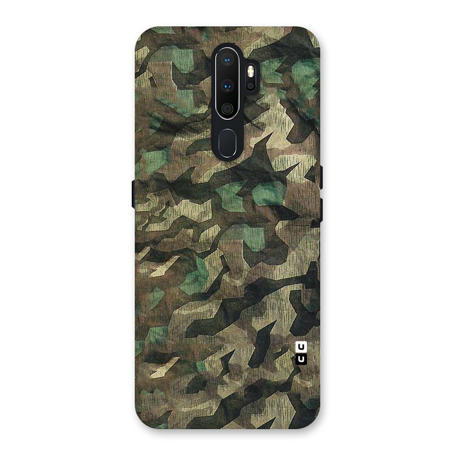 Rugged Army Back Case for Oppo A5 (2020)