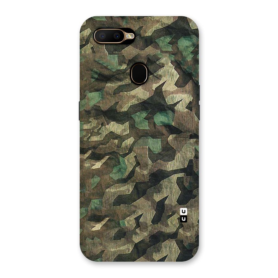 Rugged Army Back Case for Oppo A5s