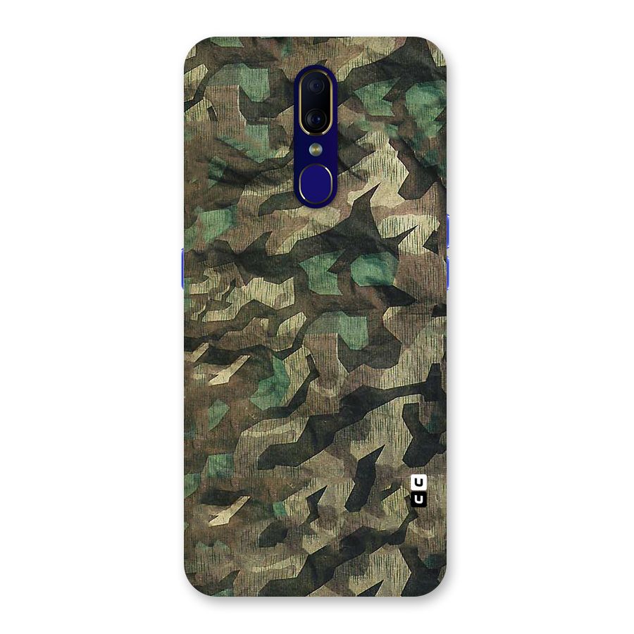 Rugged Army Back Case for Oppo F11