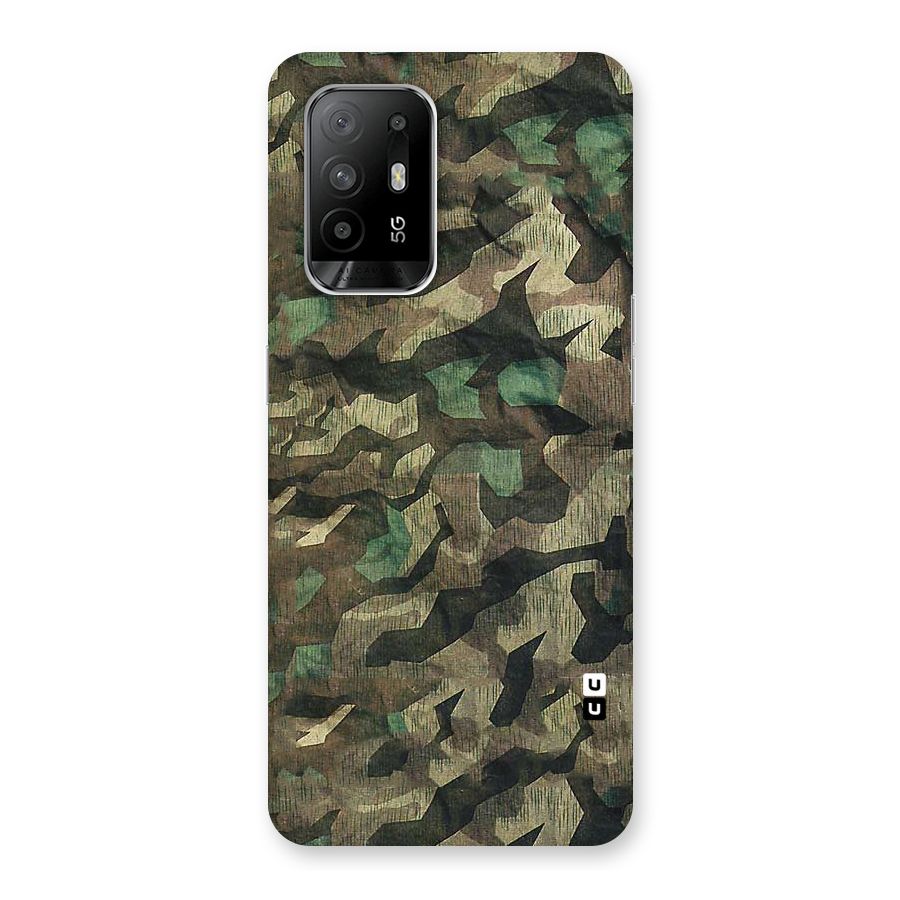Rugged Army Back Case for Oppo F19 Pro Plus 5G