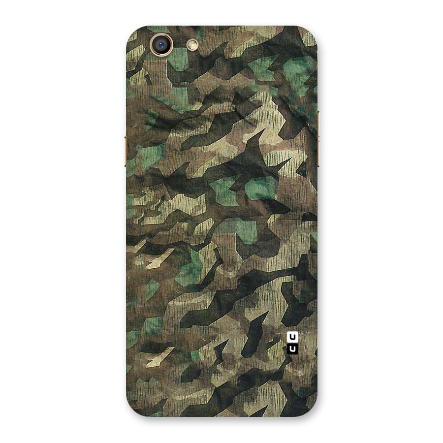 Rugged Army Back Case for Oppo F3