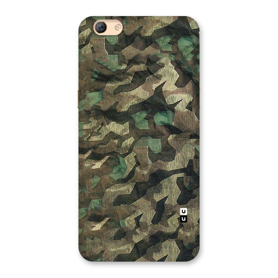 Rugged Army Back Case for Oppo F3 Plus