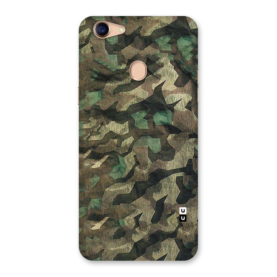 Rugged Army Back Case for Oppo F5