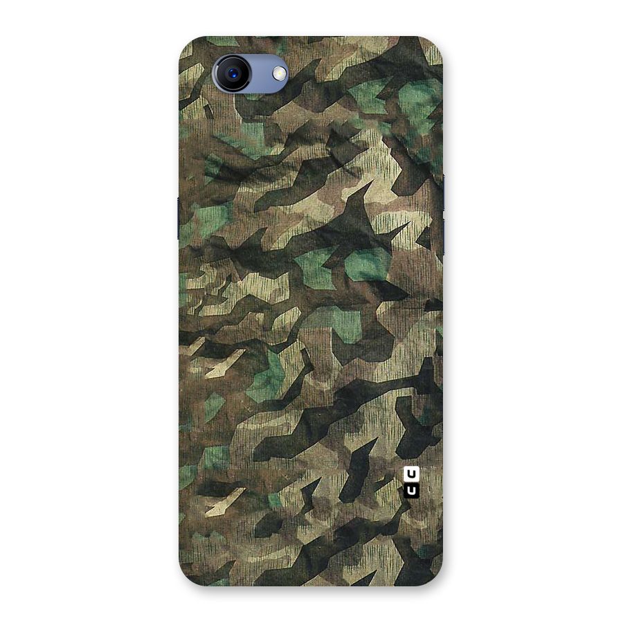 Rugged Army Back Case for Oppo Realme 1