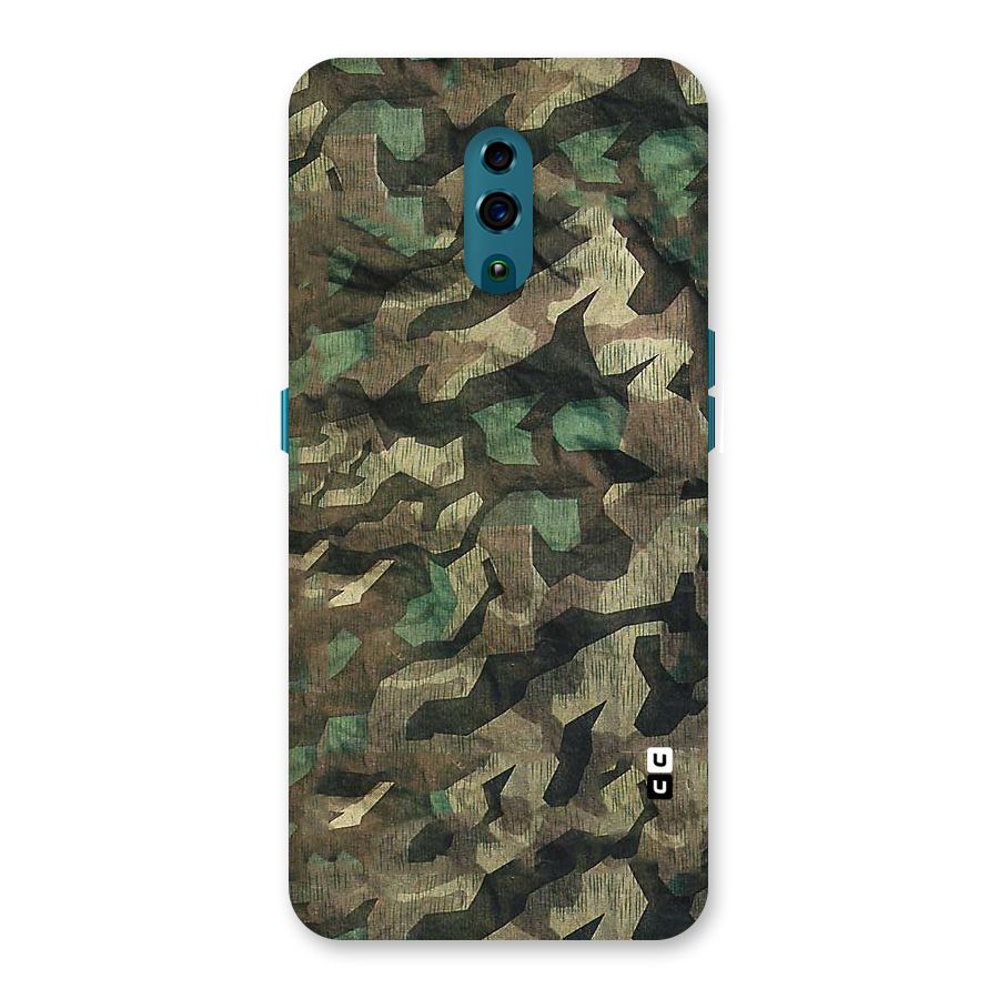 Rugged Army Back Case for Oppo Reno