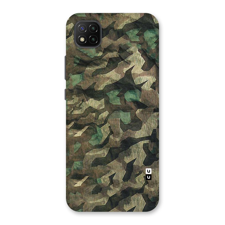 Rugged Army Back Case for Poco C3