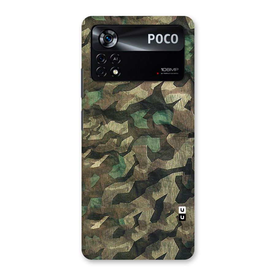 Rugged Army Back Case for Poco X4 Pro 5G