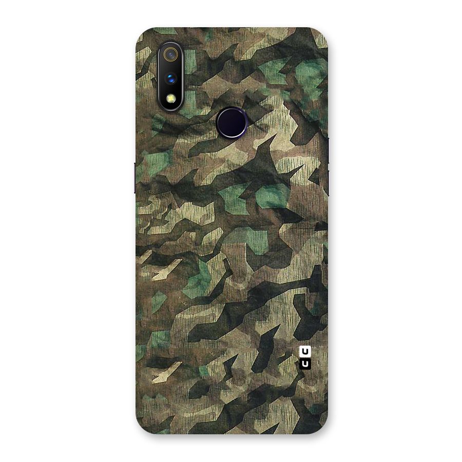 Rugged Army Back Case for Realme 3 Pro