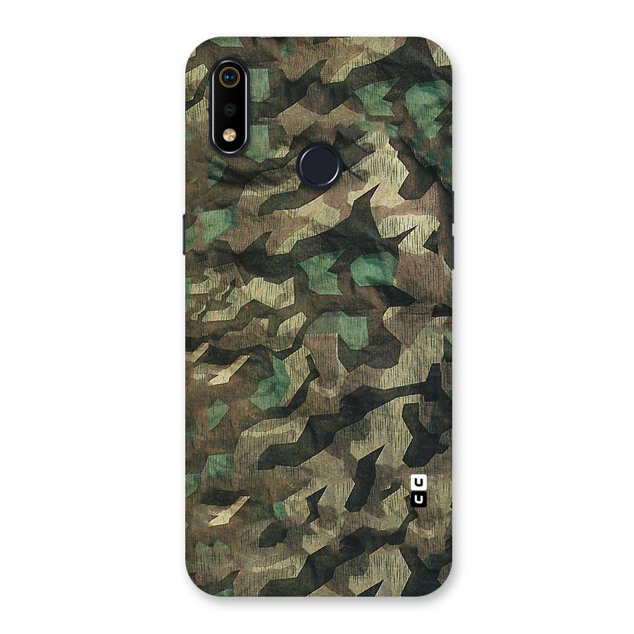 Rugged Army Back Case for Realme 3i