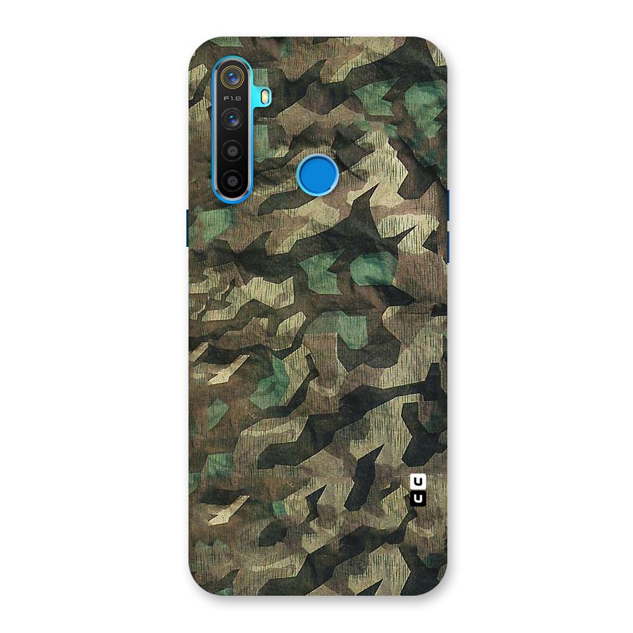 Rugged Army Back Case for Realme 5