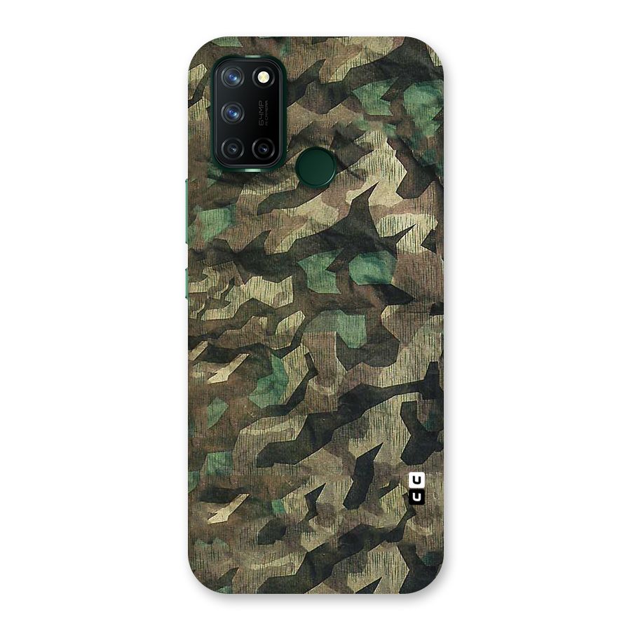 Rugged Army Back Case for Realme 7i