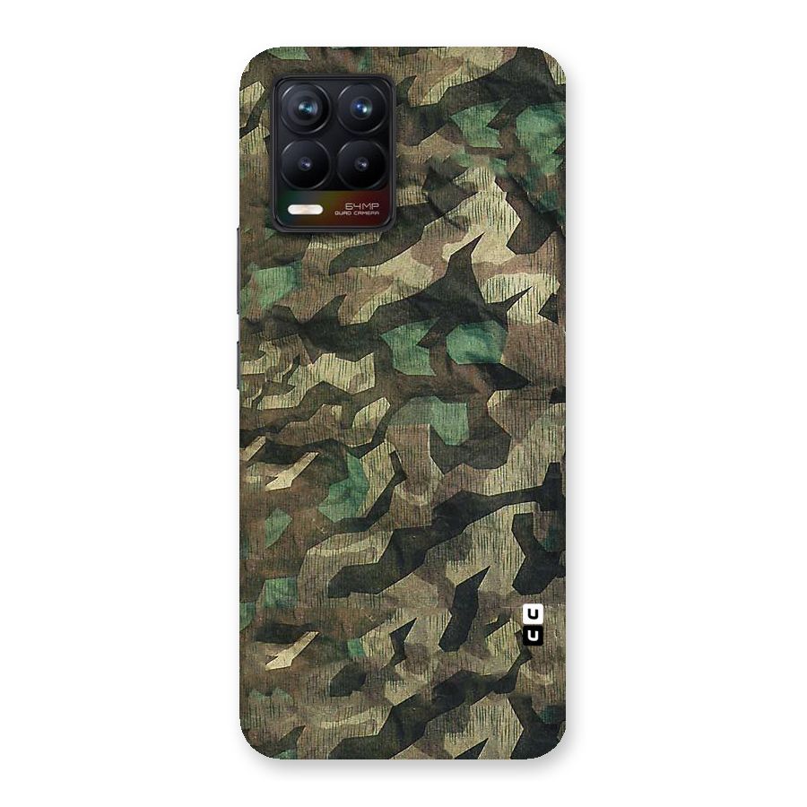Rugged Army Back Case for Realme 8