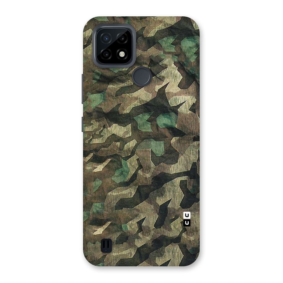 Rugged Army Back Case for Realme C21