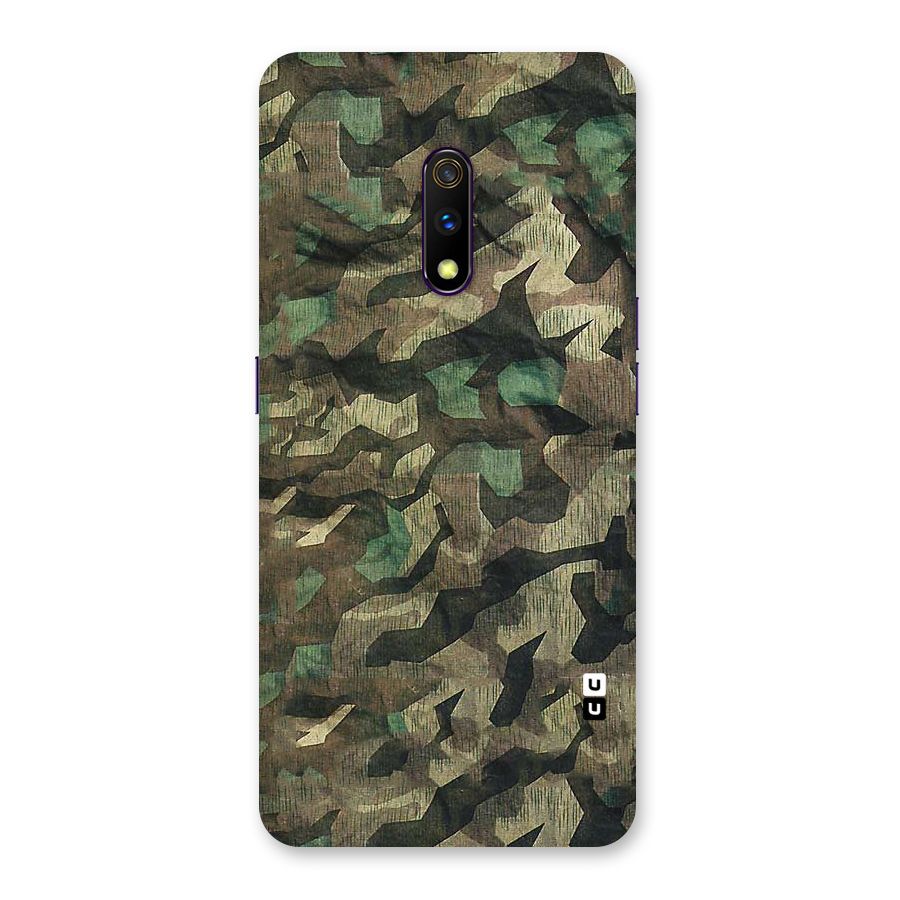 Rugged Army Back Case for Realme X