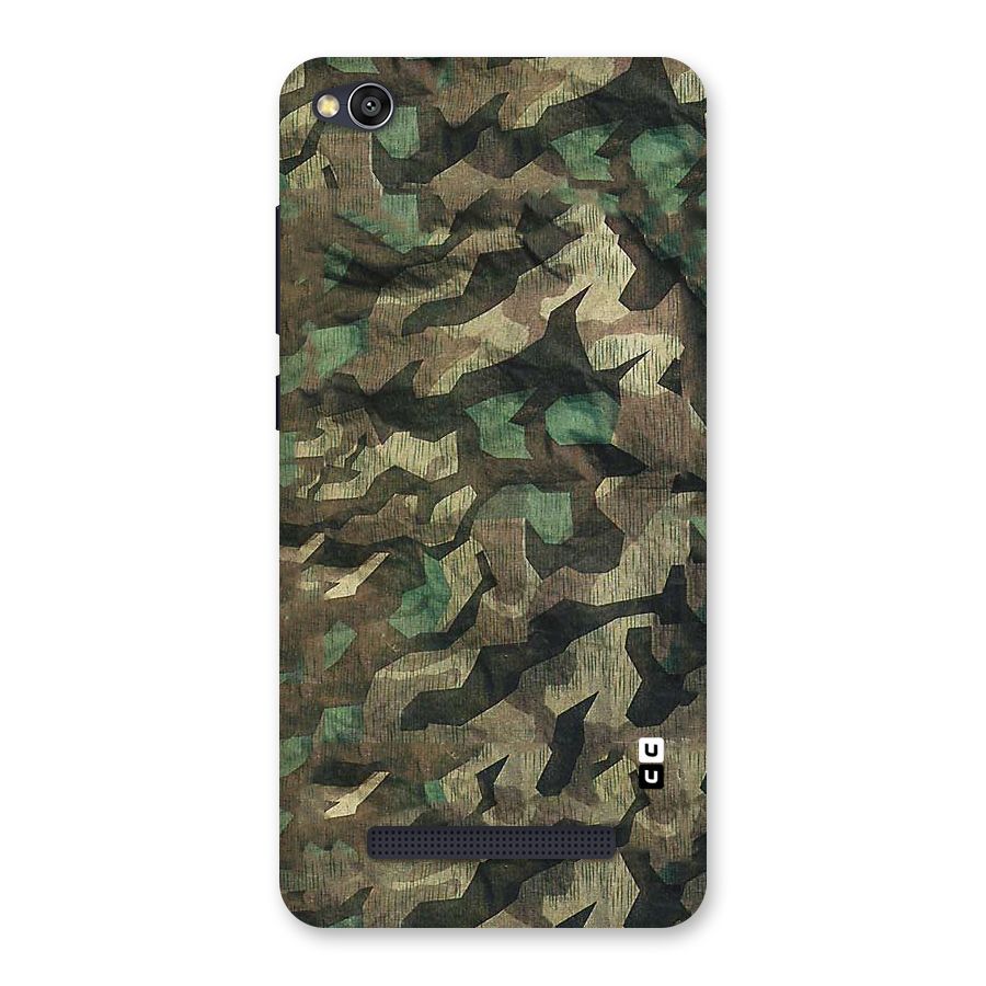 Rugged Army Back Case for Redmi 4A