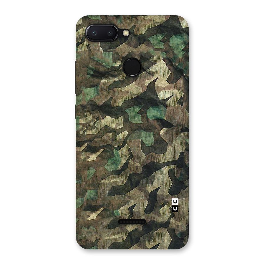 Rugged Army Back Case for Redmi 6
