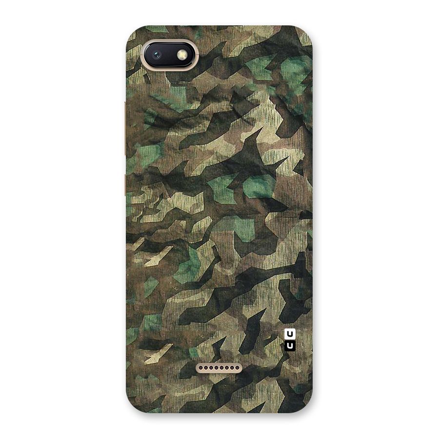 Rugged Army Back Case for Redmi 6A