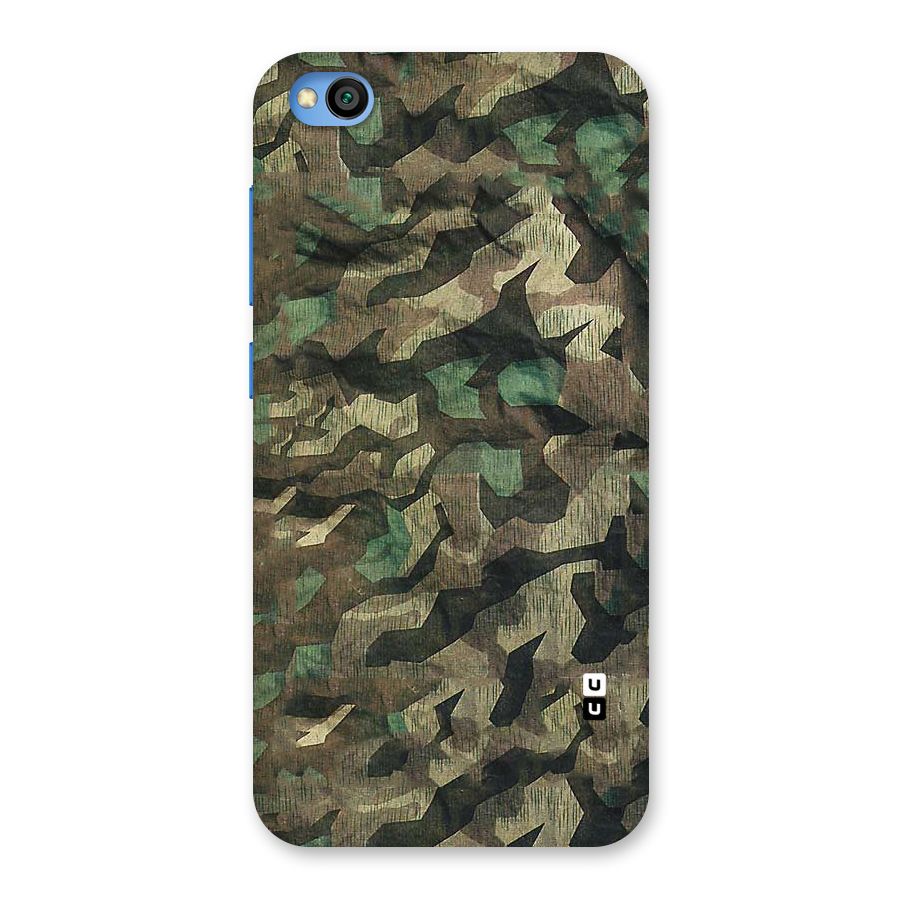 Rugged Army Back Case for Redmi Go