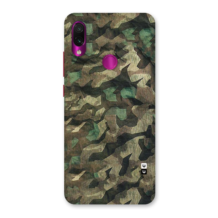 Rugged Army Back Case for Redmi Note 7 Pro