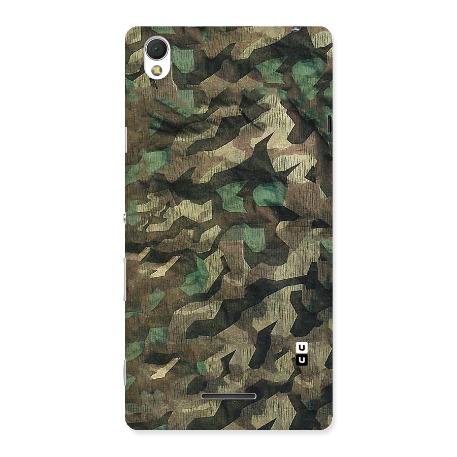 Rugged Army Back Case for Sony Xperia T3